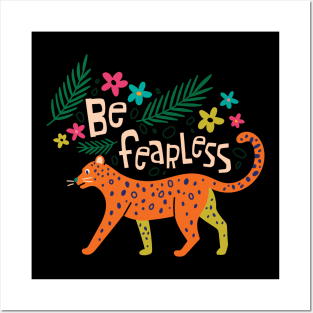 Be Fearless Posters and Art